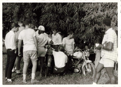 Ancienne photographie rallye - photographie,