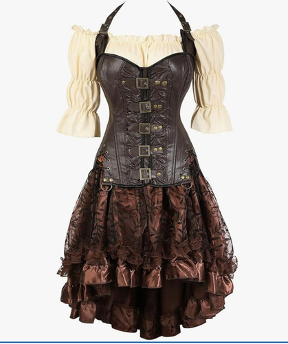 Grebrafan steampunk corsets - steampunk,