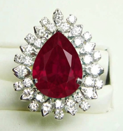 Bague cocktail diamant - cocktail,
