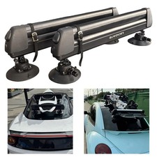 Porte-skis De Toit Pour Voiture Avec Fixations à Ventouses, Installation