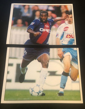 2 IMAGES PANINI  JAY JAY OKOCHA PSG 