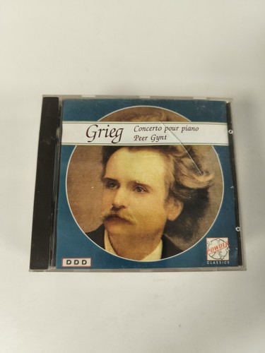 Grieg concerto pour piano - cd,