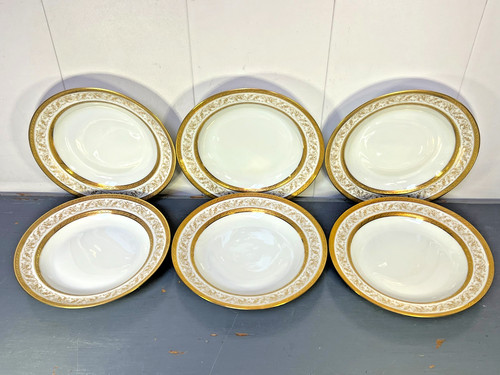Assiettes creuses porcelaine - assiettes,