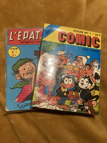 Lot albums super comic - lot,