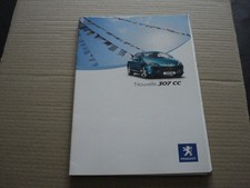 catalogue/brochure peugeot  307   CC   -  10/2005