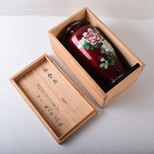 Vase Ando Cloisonné motif