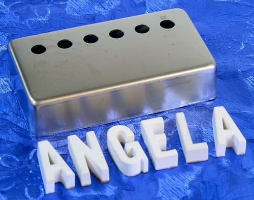 Raw nickel humbucking pickup - raw,