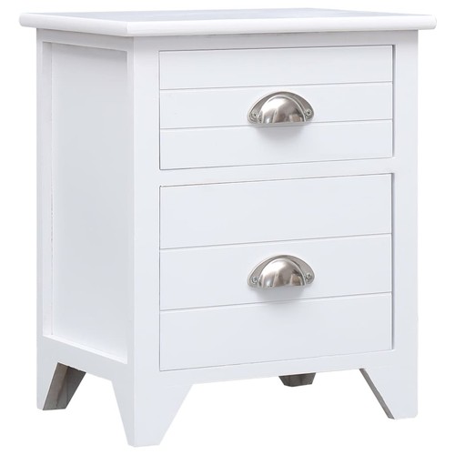 Table chevet 2 tiroirs - de,
