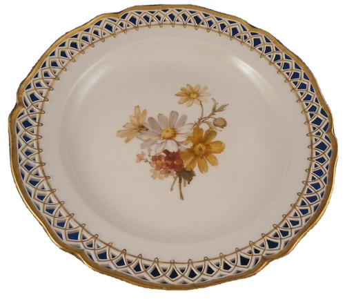 Belle assiette florale - belle,