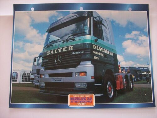 Carte fiche camion tracteur - camion,