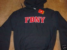 FDNY Fire Dept NEW YORK Hooded