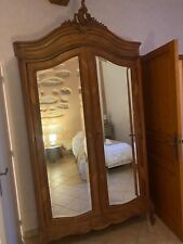 Très belle armoire ancienne avec miroir, bois magnifique, parfait état