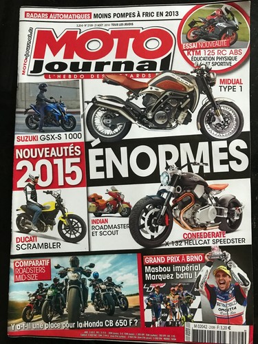 Moto journal 2014 ktm - journal,