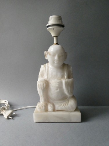 Lampe bouddha marbre - en,