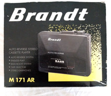 WALKMAN A CASSETTE BRANDT M 171 AR (COMPLET) BASS BOOST AUTO REVERSE