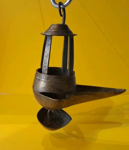 Ancienne lampe huile en - huile,