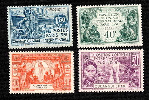 Colonies françaises oubangui - colonies,