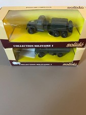 Solido Mercedes unimog 6038 + GMC compresseur 6044