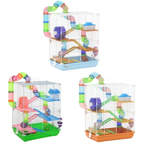 Pawhut tier hamster - pawhut, cage