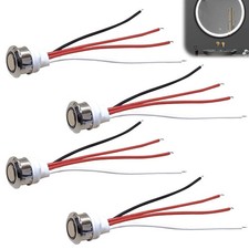 4 interrupteurs tactiles LED