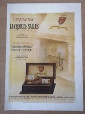 Publicité de 1946 Armagnac La