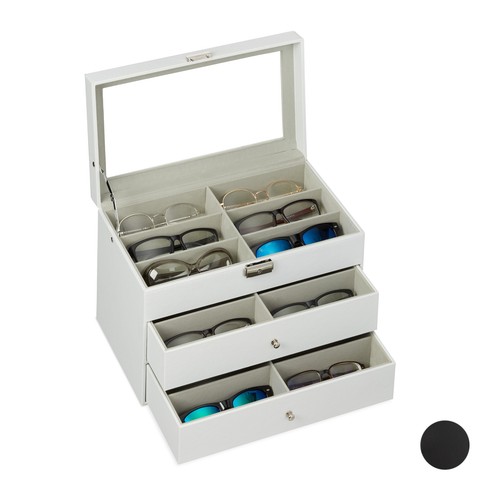 Boîte lunettes tiroirs - à,