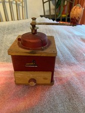 Ancien Moulin à café GRULET Bois Métal, Fonctionnelle ( no peugeot )