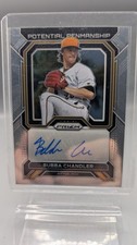 BUBBA CHANDLER 2023 PANINI PRIZM POTENTIAL PENMANSHIP BASE AUTO Q5468