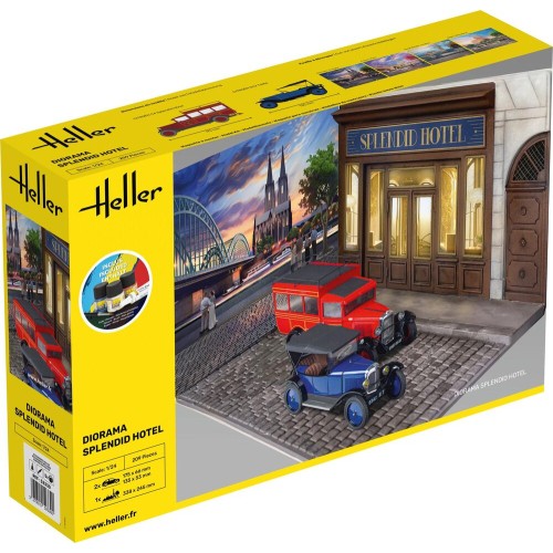 Heller starter kit diorama - starter,