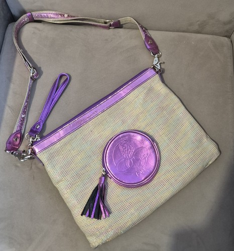 Sac vintage pourchet beige - sac,