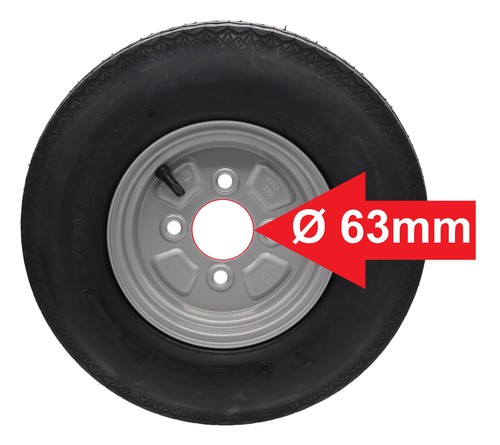 Roue pour stema - remorque, rda