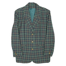 Veste Blazer Femme Vert À