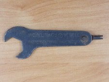 ANCIEN Démonte Obus MICHELIN et Cie VEDELET Automobiles Clé plate de 17