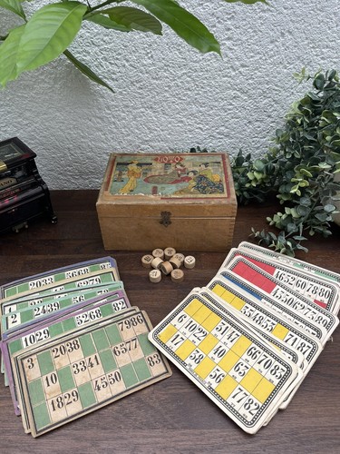 Ancien coffret bois - coffret, en