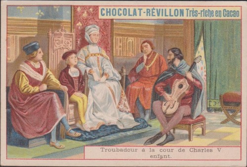 Chromo publicitaire chocolat - chromo,
