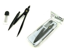 Compas Avec Étui + Pointes De