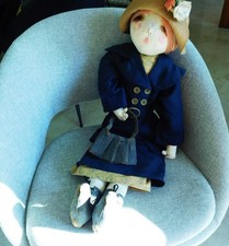 POUPEE CHIFFON ANCIENNE ANNEE