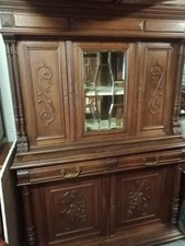 ancienne armoire à restaurer vintage 1,30 m de long  2portes + 3 portes