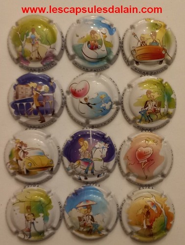 Belles capsules champagne - 12,