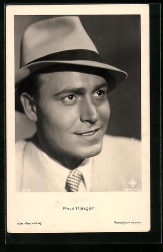 Carte postale acteur - , paul