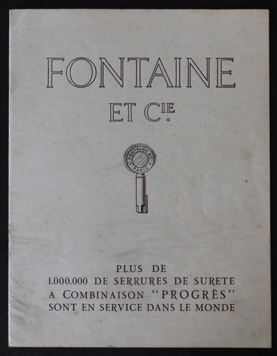 Catalogue 1951 fontaine cie - catalogue, &