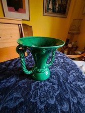 Très beau Vase VALLAURIS   céramique verte des années 50/60