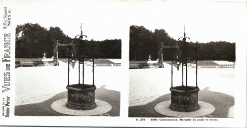 France chenonceaux margelle - france,,