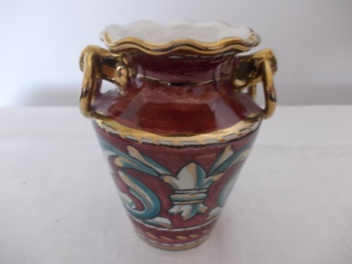 Vase italien faience - italien, d'