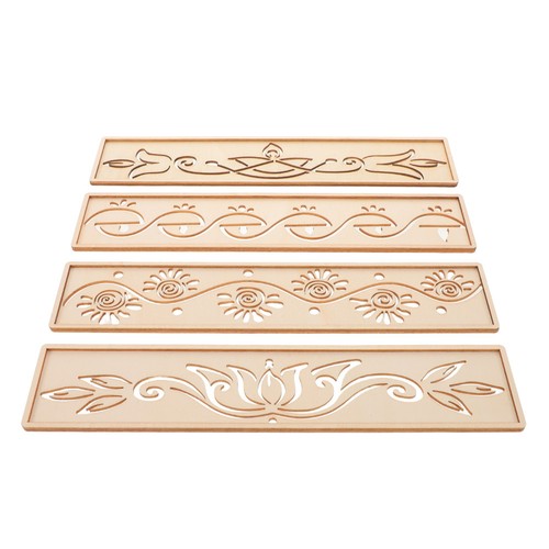 Modèle creux motif herbe - modèle,