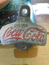 Décapsuleur vintage COCA-COLA original objet publicitaire ancien USA publicité