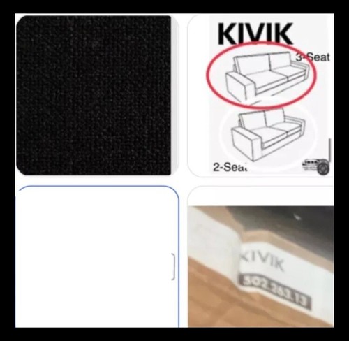 Ikea kivik seat cover - kivik, 3-seat