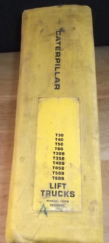 Cat caterpillar t30 t30b t35b - cat,