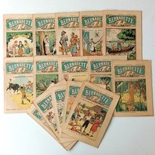 Lot 20 Revues  Bernadette Année 1938-hebdomadaire N°435 de bon à très bon état
