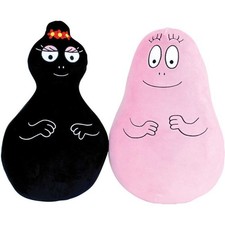 Lot de 2 peluches coussins -